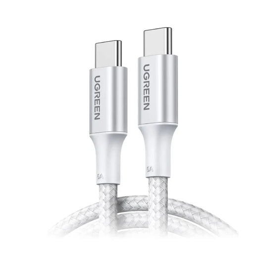 Buy Ugreen 25067 100W Type-C To Type-C Cable 1m Silver from Vmart in Pakistan
