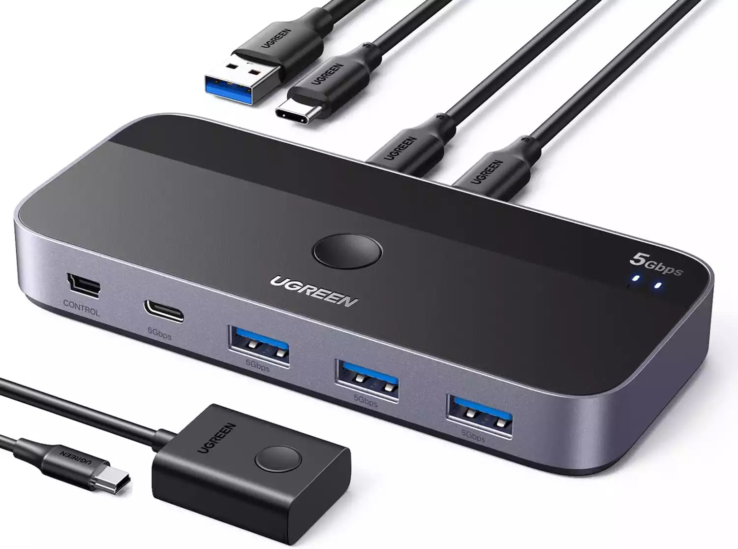 Buy Ugreen 25098 USB-C Sharing Switch 2 in 4 Out from Vmart in Pakistan
