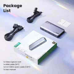 Buy Ugreen 25173 4K@60Hz Ultra HD HDMI Video Capture Card from Vmart in Pakistan