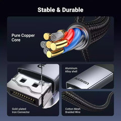 Buy Ugreen 25491 DisplayPort to HDMI Cable 4K@60Hz 3m from Vmart in Pakistan