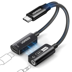 Buy Ugreen 25837 Magnetic 2 in 1 USB C to 3.5mm Audio Adapter and Charger with PD 60W from Vmart in Pakistan