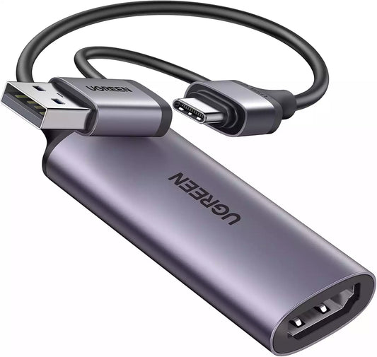 Buy Ugreen 25854 HDMI to USB A/Type C 4K Video Capture Card from Vmart in Pakistan