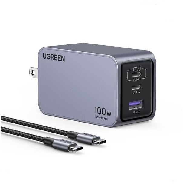 Buy Ugreen 25873 Nexode Pro 100W 3-Port PD 3.1 GaN Fast Charger from Vmart in Pakistan