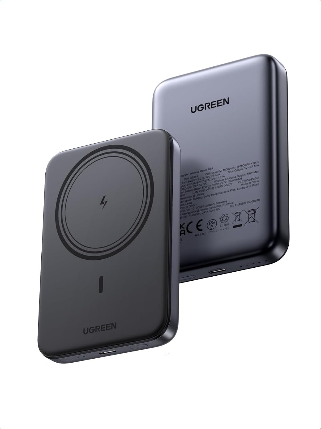 Buy Ugreen 25919 10000mAh Magnetic Power Bank PD 20W from Vmart in Pakistan