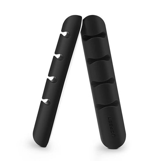 Buy Ugreen 30762 Self-adhesive Organizer for 4 Cables Black 2 Pack Vmart in Pakistan