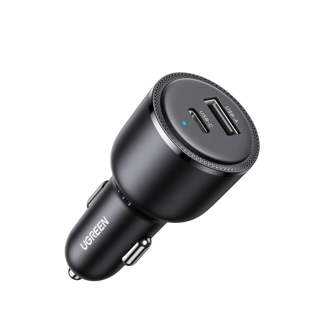 Buy Ugreen 35023 63W USB-C PD + USB-A Fast Car Charger from Vmart in Pakistan