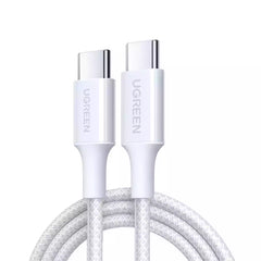 Buy Ugreen 35218 USB-C to USB-C Braided Cable 1m White from Vmart in Pakistan