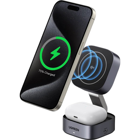 Buy Ugreen 35316 2-in-1 Magnetic Wireless Charger from Vmart in Pakistan