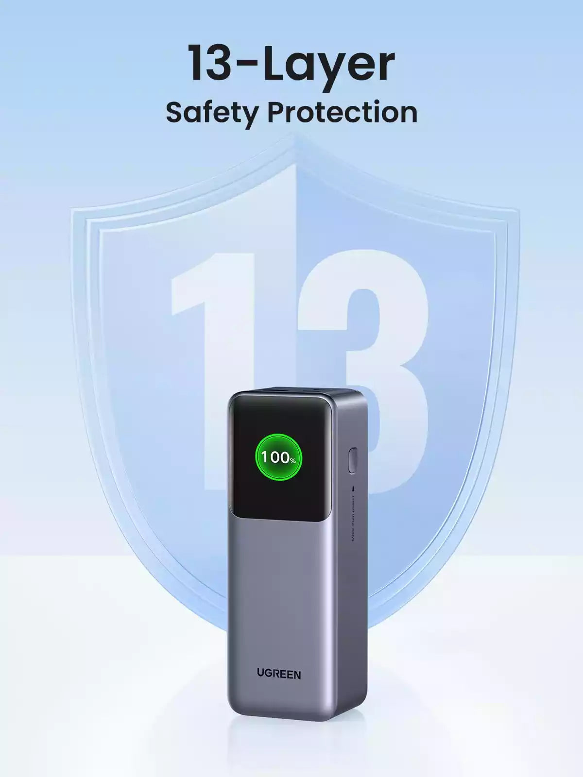 Buy Ugreen 35525B 25000mAh 200W Nexode Smart Display Power Bank from Vmart in Pakistan