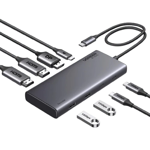 Buy Ugreen 35625 8 in 1 USB C Docking Station with Dual Monitor Vmart in Pakistan