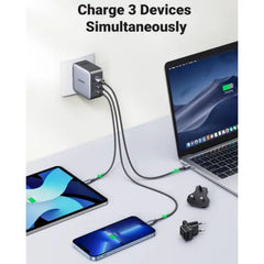 Buy Ugreen 35719 USB-C 3 Ports 65W Charger from Vmart in Pakistan