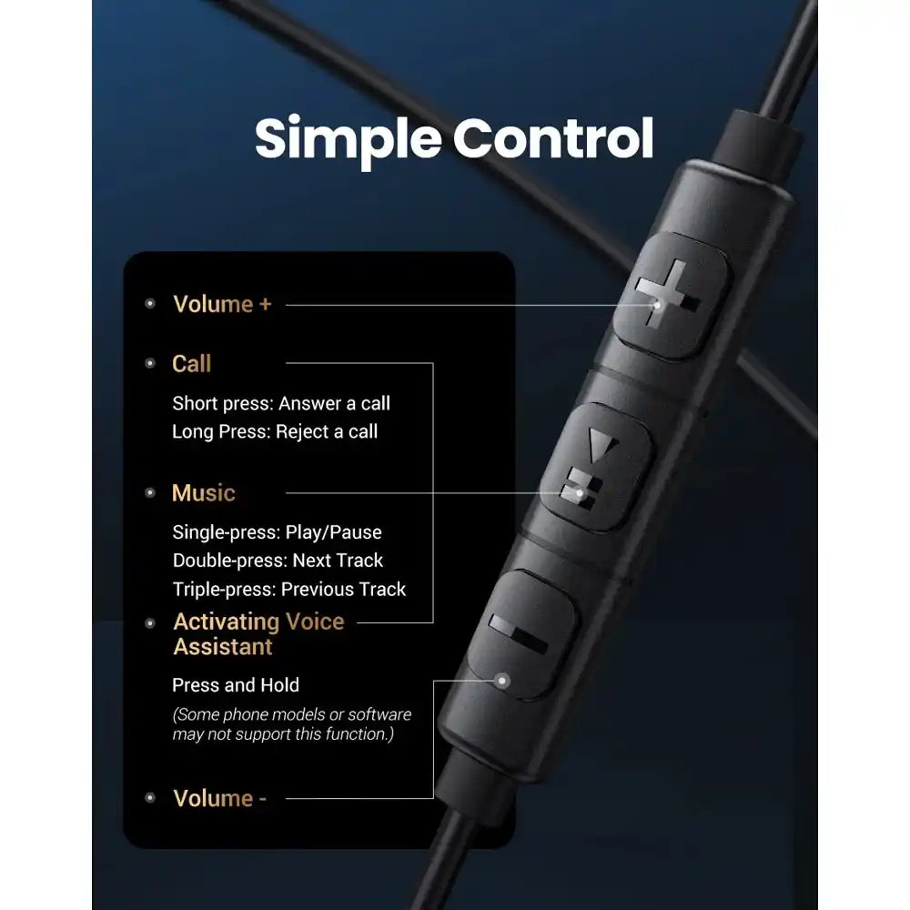Buy Ugreen 35754 USB-C In-ear Earphones Vmart in Pakistan