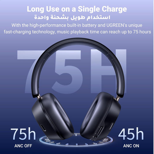 Ugreen 35757 HP203 HiTune Max 5C Bluetooth 5.4 Hybrid ANC Headphones