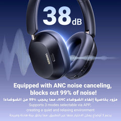Ugreen 35757 HP203 HiTune Max 5C Bluetooth 5.4 Hybrid ANC Headphones