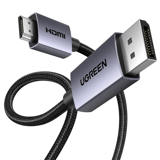 Buy Ugreen 35843 4K DisplayPort to HDMI Cable 1080P@120Hz 3m from Vmart in Pakistan