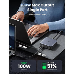 Ugreen 40905 200W 4C+2U GAN Charger