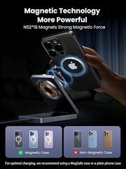 Buy Ugreen 45056 2-in-1 Magnetic (Phone and AirPods) Wireless Charger from Vmart in Pakistan