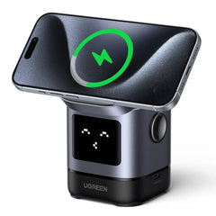 Buy Ugreen 45775 2-in-1 UNO Series Qi2 Magnetic Station Wireless Charger from Vmart in Pakistan
