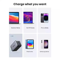 Buy Ugreen 50653 3 Ports 65W Charger from Vmart in Pakistan