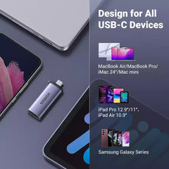 Buy Ugreen 50704 USB-C TF/SD Card Reader Gray from Vmart in Pakistan