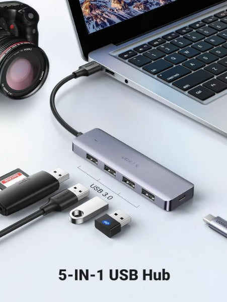 Buy Ugreen 50985 4 Port USB 3.0 Data Hub from Vmart in Pakistan