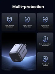 Buy Ugreen 55428 X512 Nexode 20W GaN II USB-C Wall Charger from Vmart in Pakistan