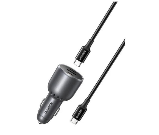 Buy Ugreen 55511 130W 3-Port Fast Car Charger with 100W Cable from Vmart in Pakistan