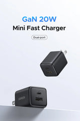 Buy Ugreen 55533 20W GAN USB-C /USB-A Charger Vmart in Pakistan