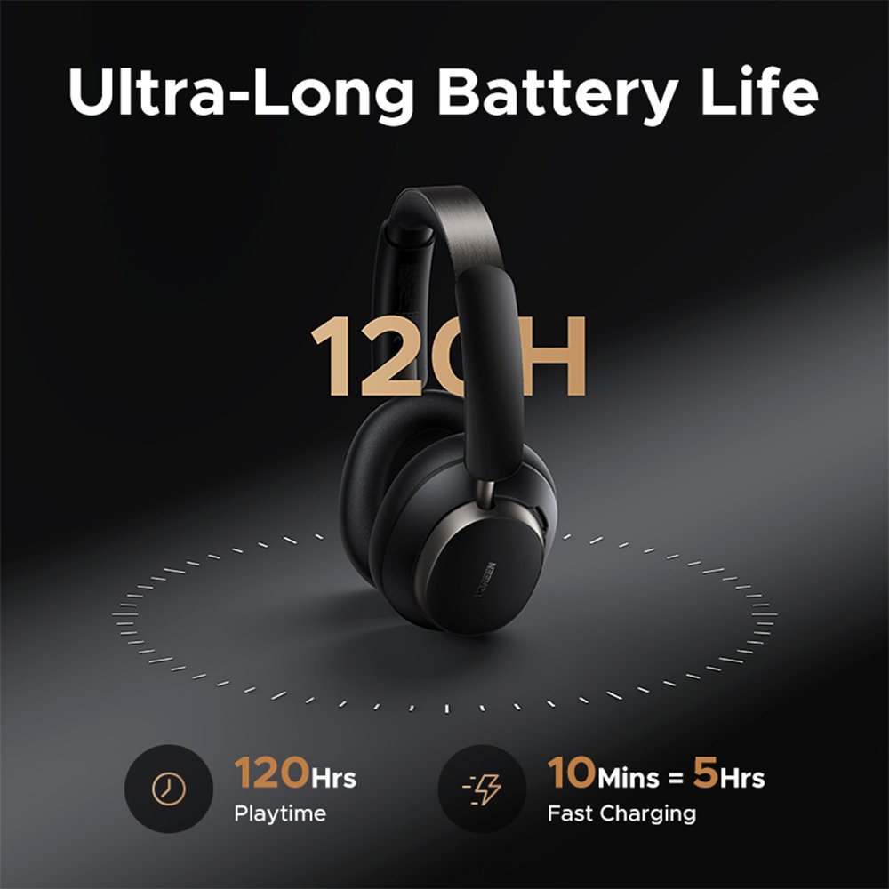 Buy Ugreen 55687 Studio Pro HiTune Max6 Hybrid ANC Headphones Black from Vmart in Pakistan
