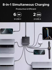 Buy Ugreen 55763 Nexode 200W GaN USB C Charging Station from Vmart in Pakistan