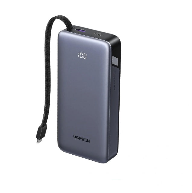 Buy Ugreen 55988 20000mAh 45W Power Bank with Built-in Cable Vmart in Pakistan