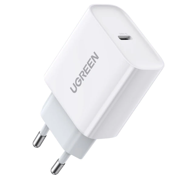 Buy Ugreen 60450 20W USB C Charger with Power Supply PD 3.0 Vmart in Pakistan