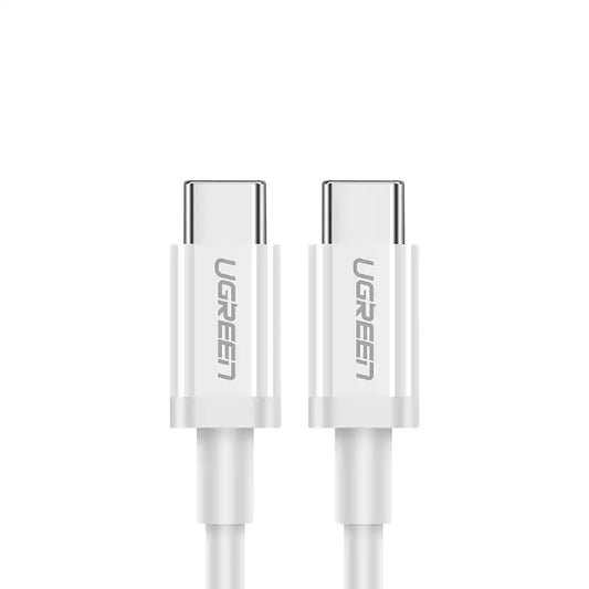 Buy Ugreen 60518 USB-C To USB-C PD QC AFC Cable 1m White from Vmart in Pakistan