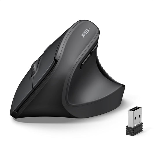 Buy Ugreen 65042 Vertical Mouse Wireless Bluetooth Ergonomic Mouse from Vmart in Pakistan