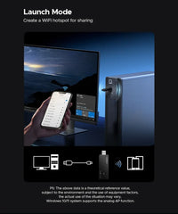 Buy Ugreen 65225 AX1800 USB 3.0 Wi-Fi 6 Wireless Network Adapter Vmart in Pakistan