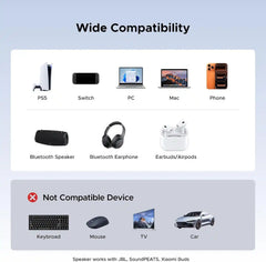 Buy Ugreen 65708 USB-C Bluetooth Adapter for PS5 / PC with LE Audio aptX Adaptive from Vmart in Pakistan