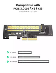 Buy Ugreen 70503 M.2 NVME to PCI Express 3.0 x4 Adapter Card from Vmart in Pakistan