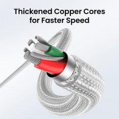 Buy Ugreen 70525 USB C to Lightning MFI Cable 3A PD Fast Charging 2m Vmart in Pakistan