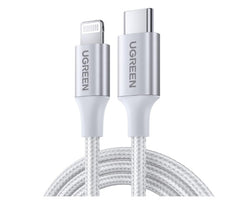 Buy Ugreen 70525 USB C to Lightning MFI Cable 3A PD Fast Charging 2m Vmart in Pakistan
