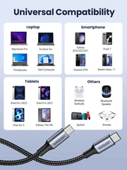 Buy Ugreen 90120 USB C to C Data Cable 3m from Vmart in Pakistan