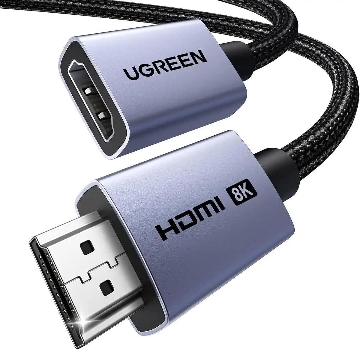 Buy Ugreen 95927 8K@60Hz HDMI 2.1 Male to Female Extension Cable 2m from Vmart in Pakistan