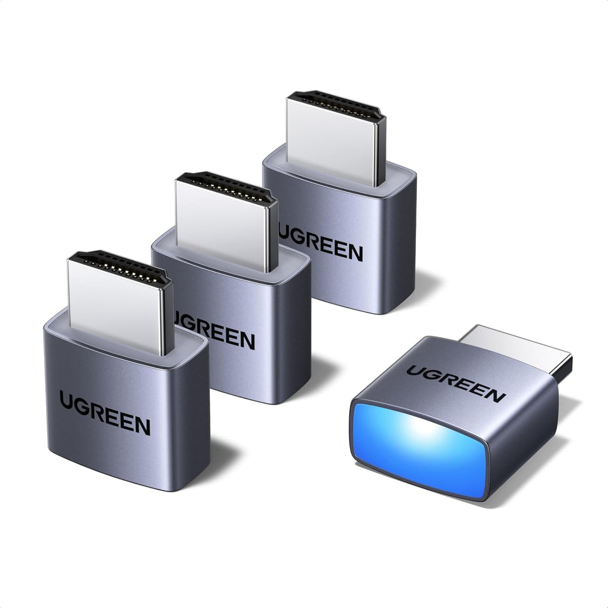 Ugreen 95994 HDMI Dummy Plug 4K@60Hz 2K@60Hz 1080P@120Hz 4 Pack
