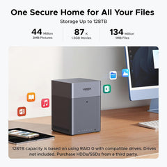 Buy Ugreen NAS DH4300 Plus 4-Bay for Beginners Home Users & Remote Workers from Vmart in Pakistan