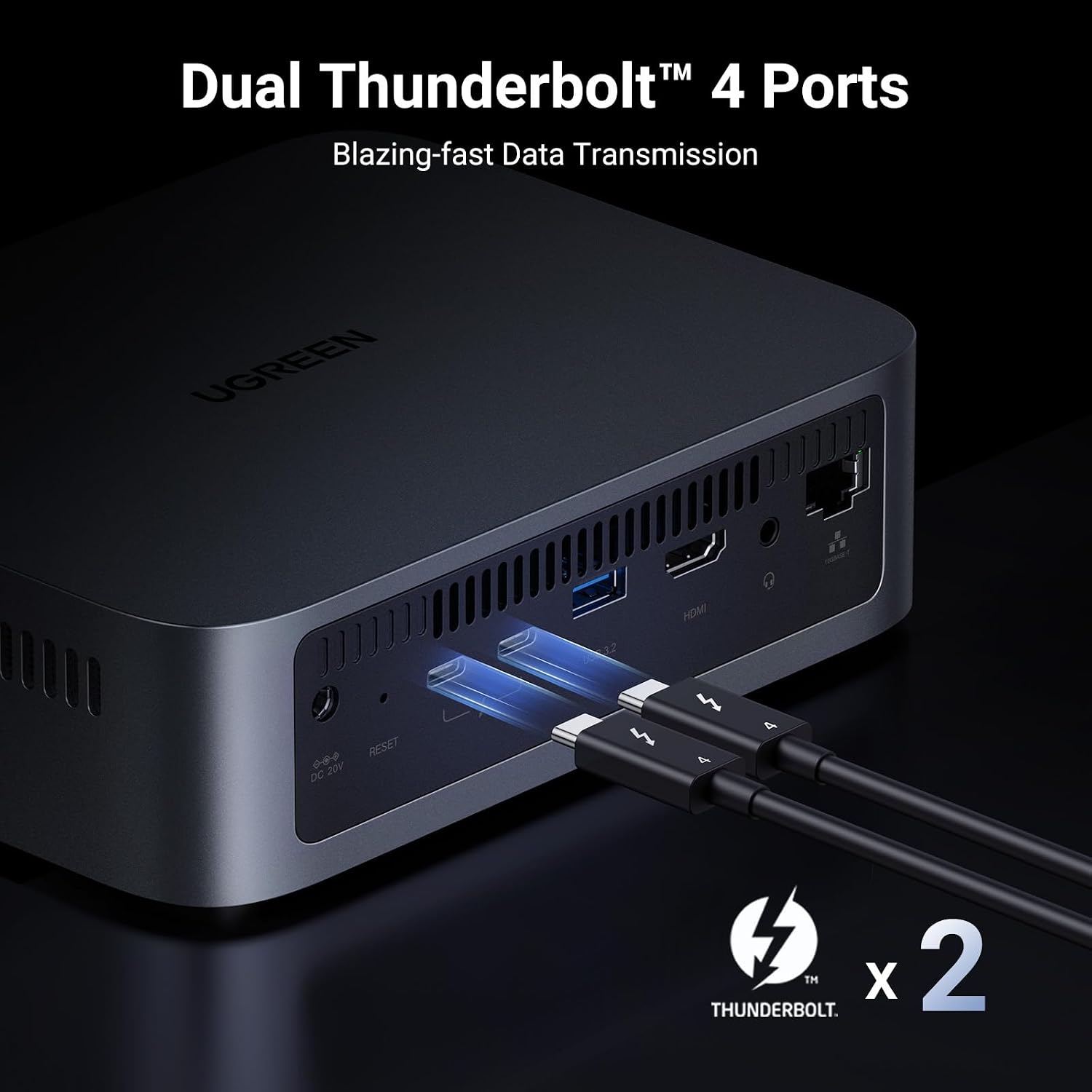 Buy Ugreen NAS DXP480T Plus 4-Bay All-Flash SSD for Creators & Video Editors from Vmart in Pakistan