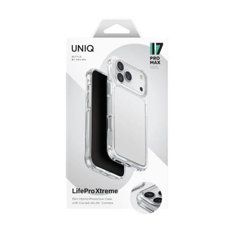 Buy Uniq LifePro Xtreme Phone Case for iPhone 17 Pro Max Frost Clear Vmart in Pakistan
