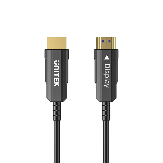 Buy Unitek C11072BK 4K 60Hz HDMI Fiber Optic Cable 20m from Vmart in Pakistan