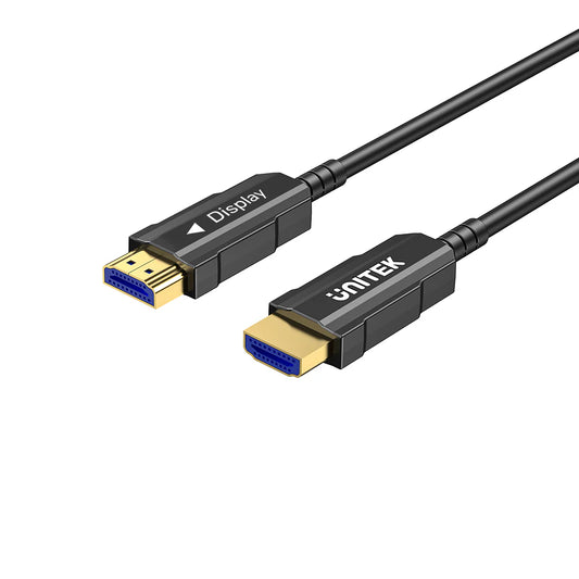 Buy Unitek C11072BK 4K 60Hz HDMI Fiber Optic Cable 20m from Vmart in Pakistan