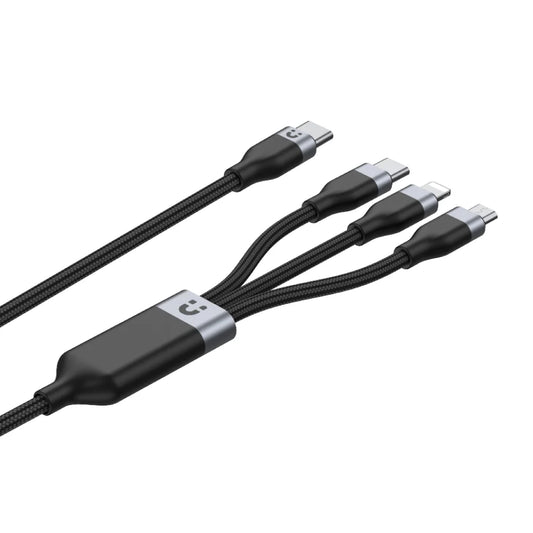 Buy Unitek C14101BK 3-in-1 USB-C to Lightning / USB-C / Micro USB Multi Charging Cable 1.5m from Vmart in Pakistan