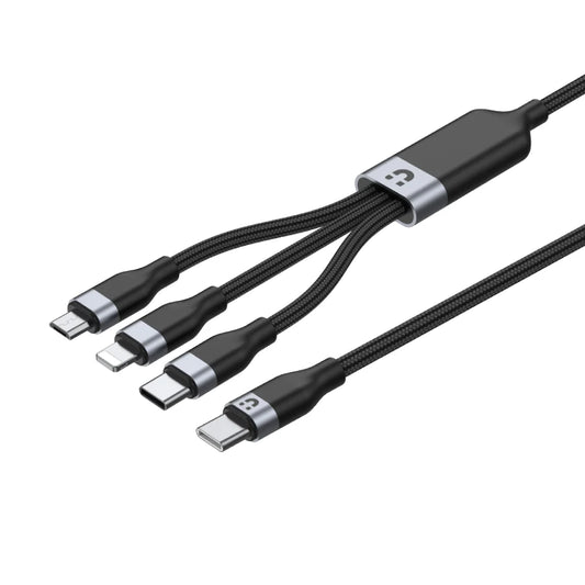 Buy Unitek C14101BK 3-in-1 USB-C to Lightning / USB-C / Micro USB Multi Charging Cable 1.5m from Vmart in Pakistan