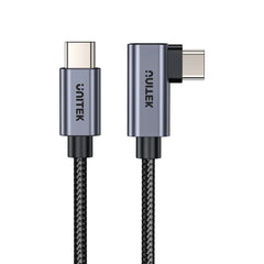 Unitek C14123BK 100W USB-C Cable 90 Degree 5m